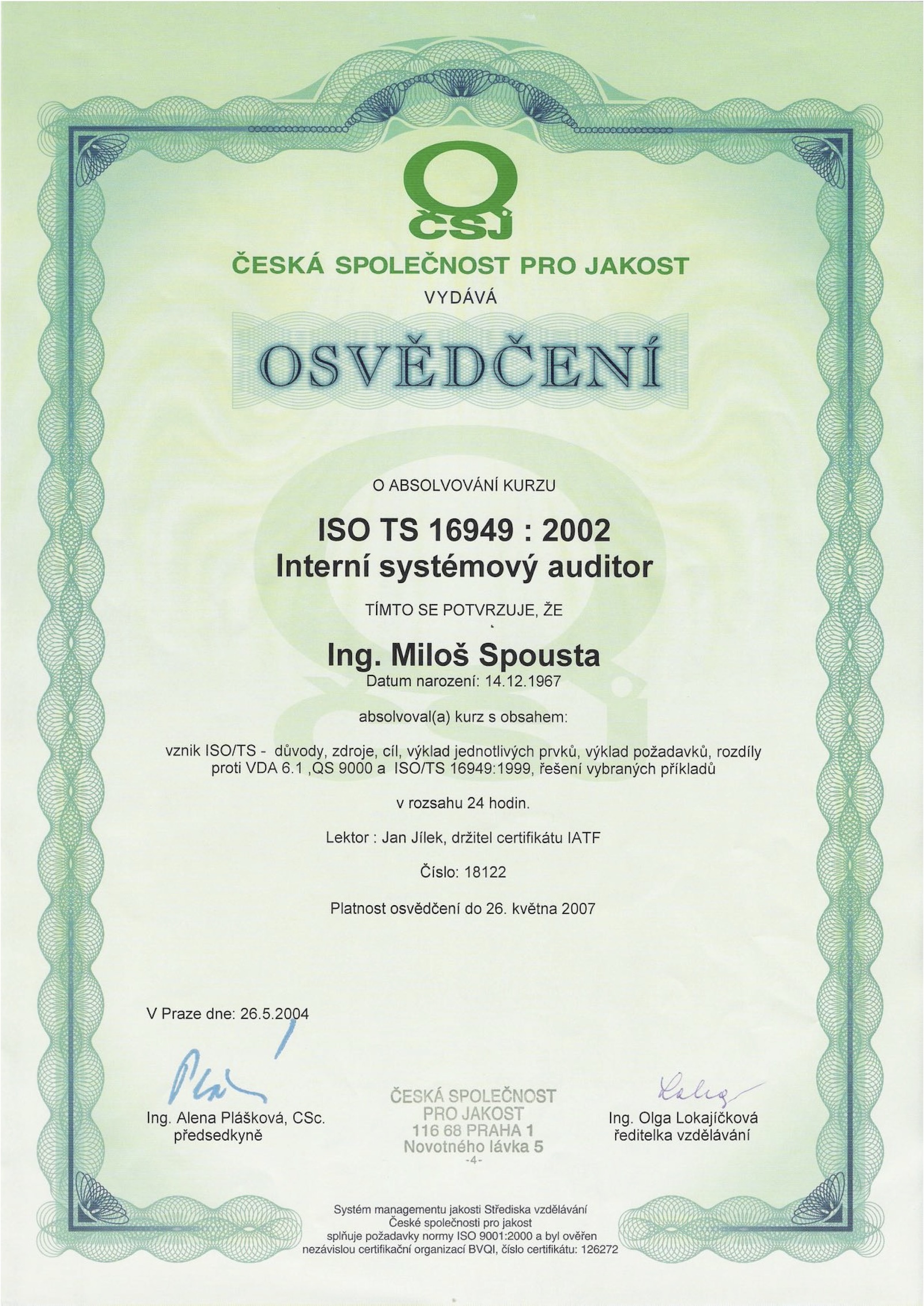 Certificate Image