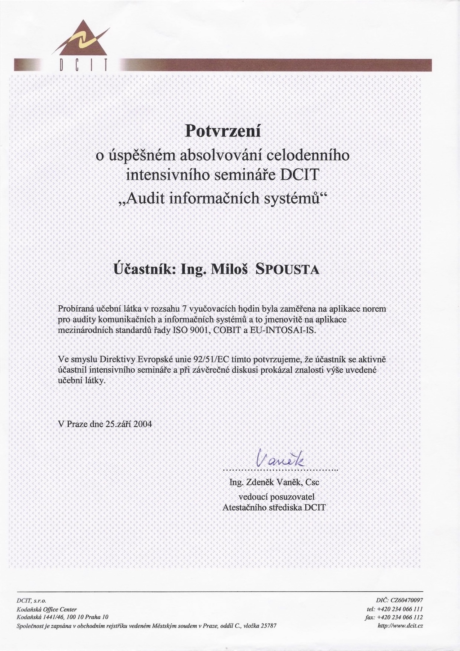Certificate Image