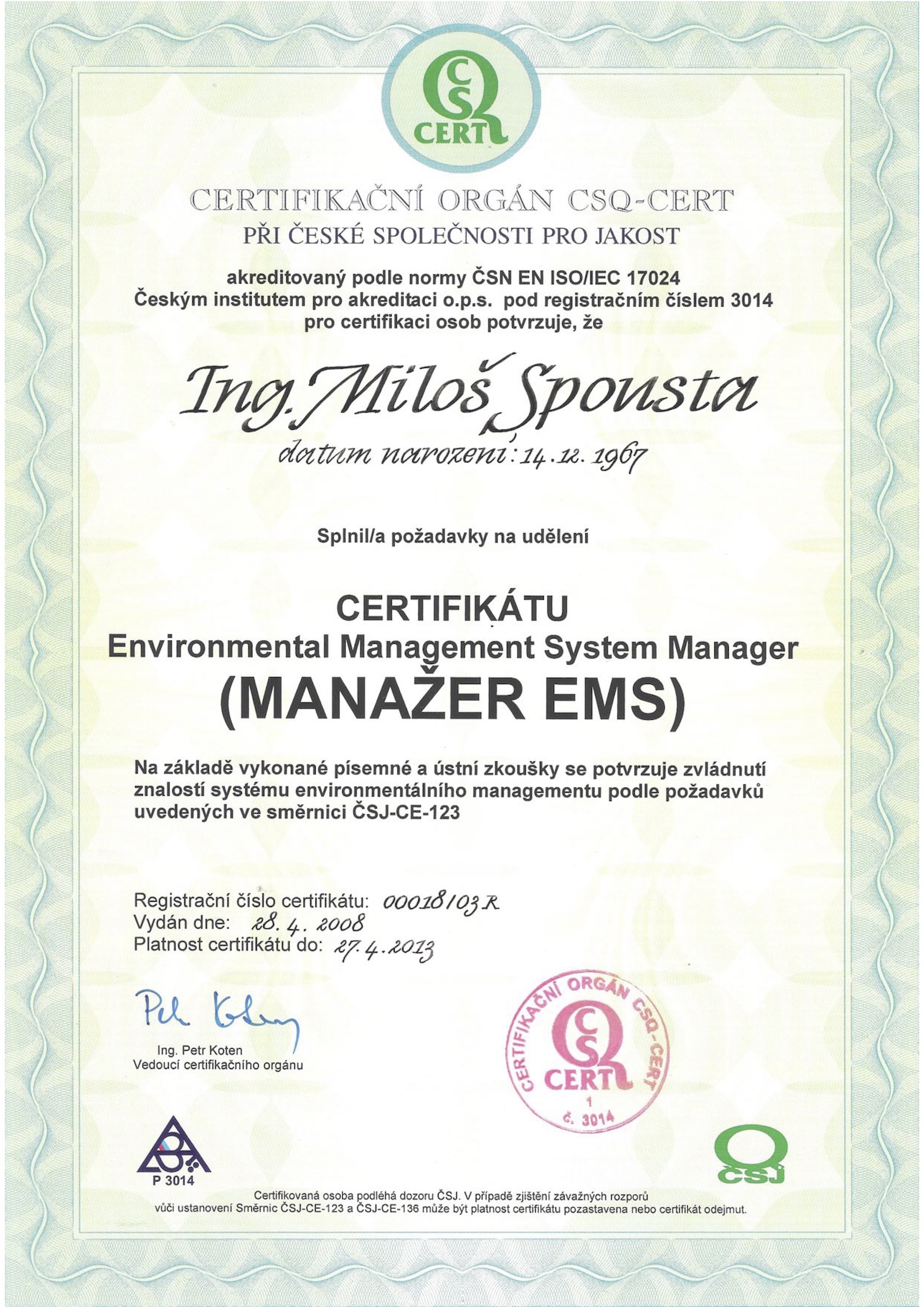 Certificate Image