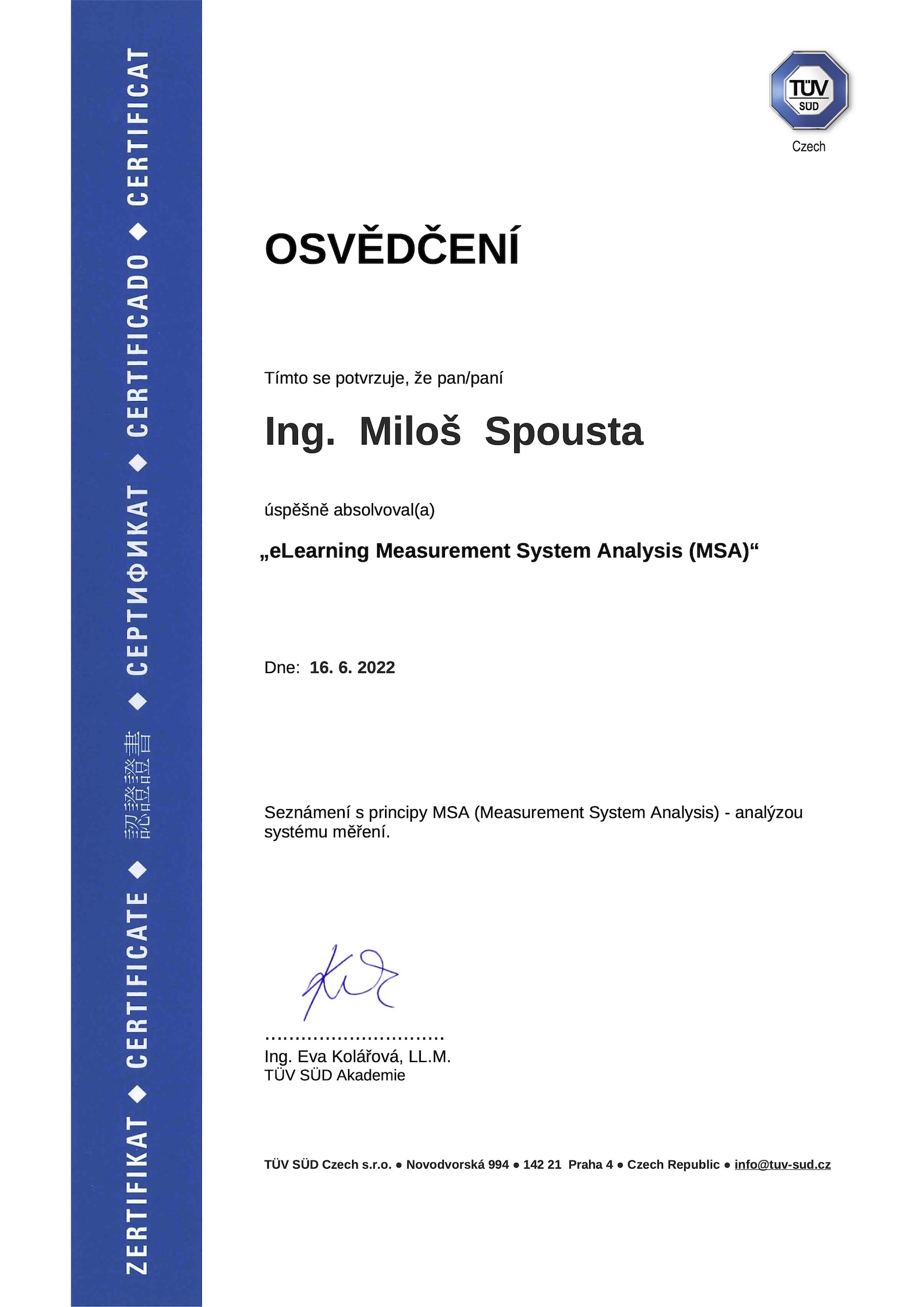 Certificate Image