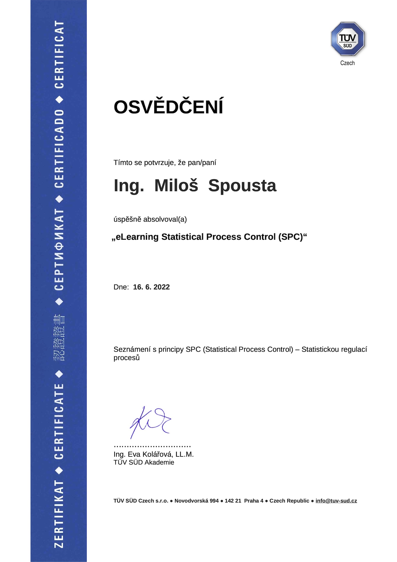 Certificate Image